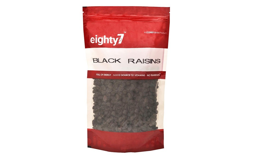 Eighty7 Black Raisins    Pack  250 grams